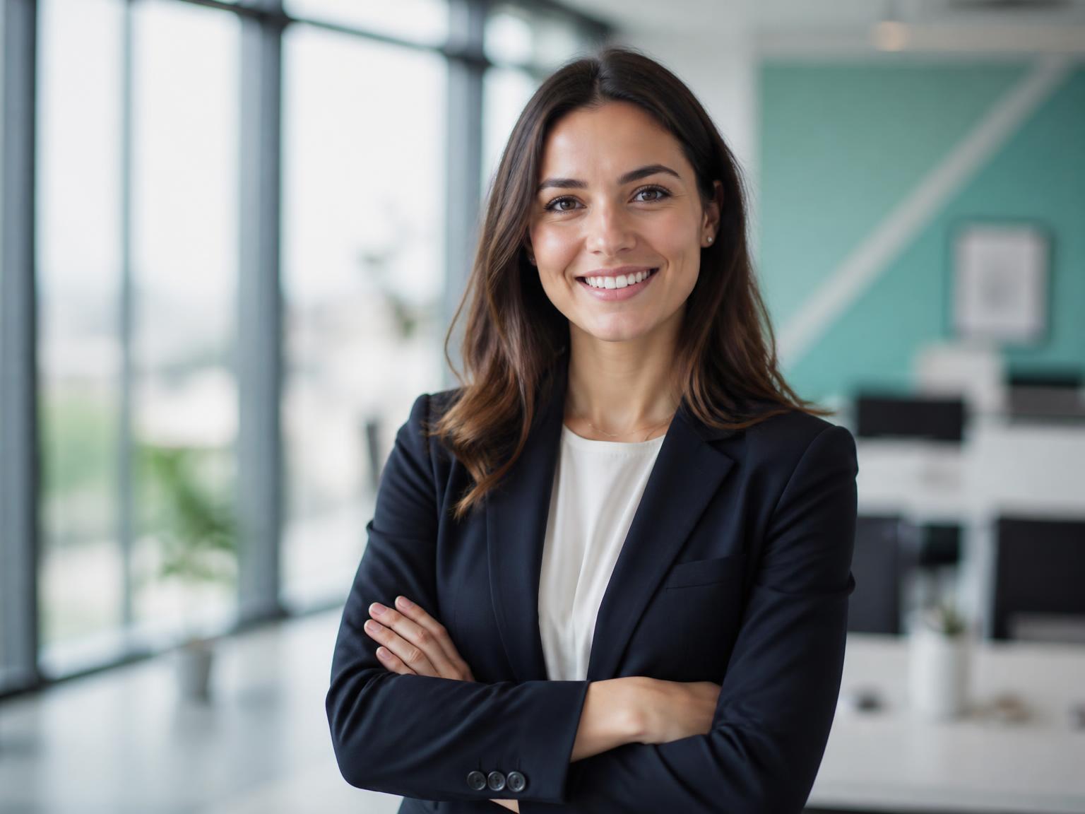 Profesional de Sígusta en oficina, especialista en soluciones de inteligencia artificial
